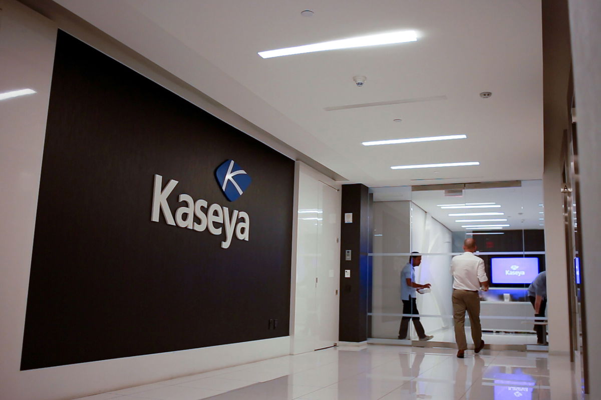 <i>Kaseya via Reuters</i><br/>