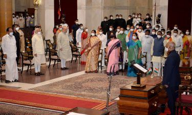 Newly sworn in ministers