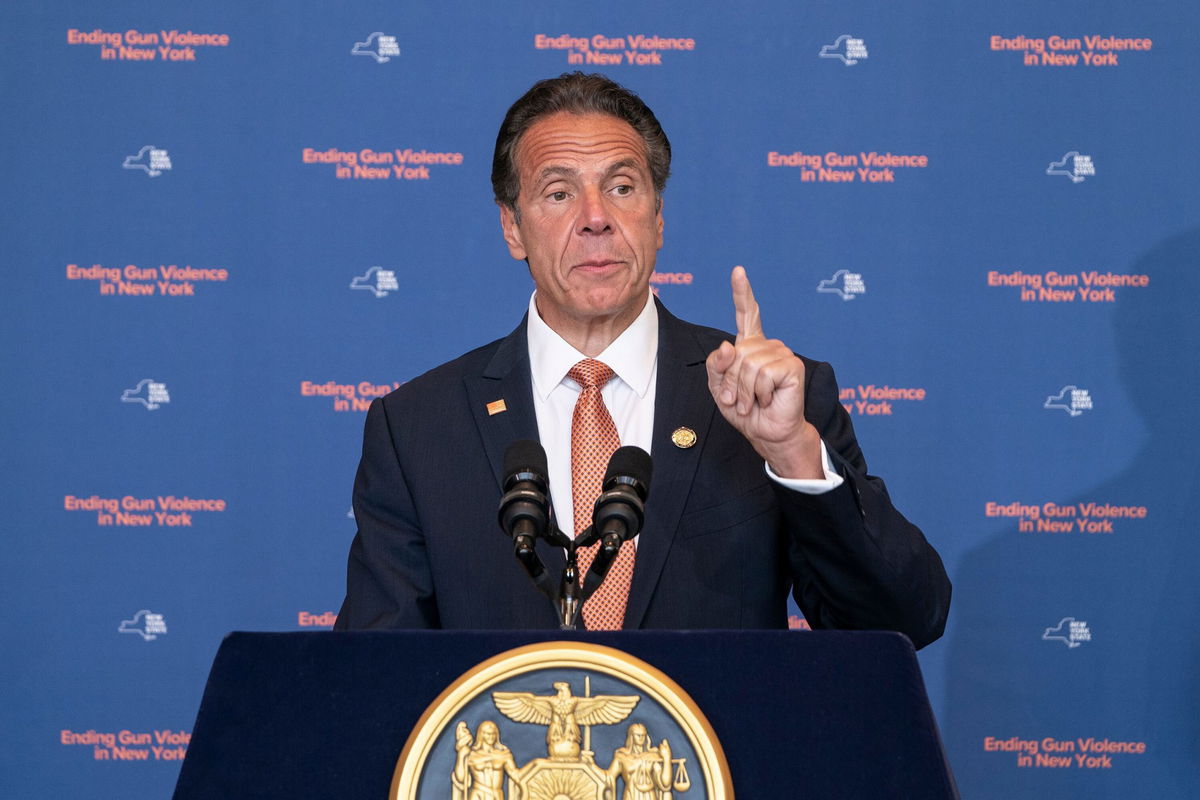 <i>Lev Radin/Pacific Press/Shutterstock</i><br/>Gov. Andrew Cuomo said New York has a gun violence epidemic.