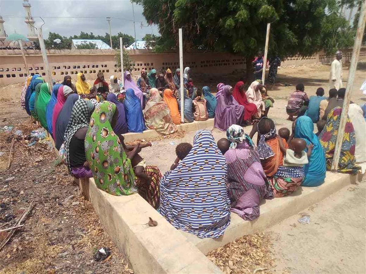 <i>Handout/Zamfara Police</i><br/>Police authorities in Nigeria's northwestern Zamfara State say around 100 women and children abducted in early June by gunmen known locally as 
