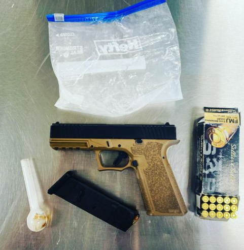 Salinas police seize meth, ghost gun on Garner Avenue