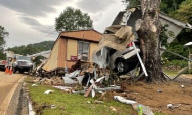 Extreme damage by Tropical Storm Fred in Cruso