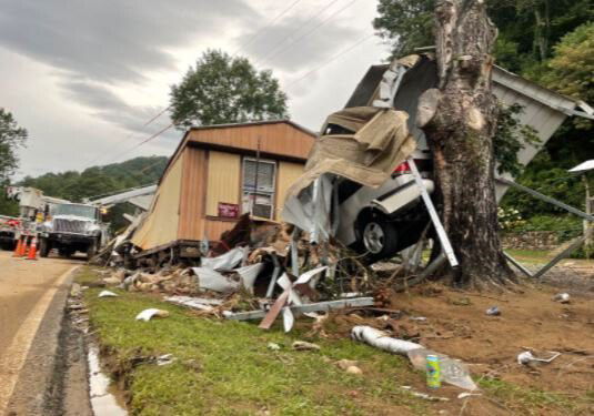 <i>WLOS</i><br/>Extreme damage by Tropical Storm Fred in Cruso