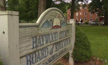 During a Haywood County Schools' Board of Education emergency meeting Saturday