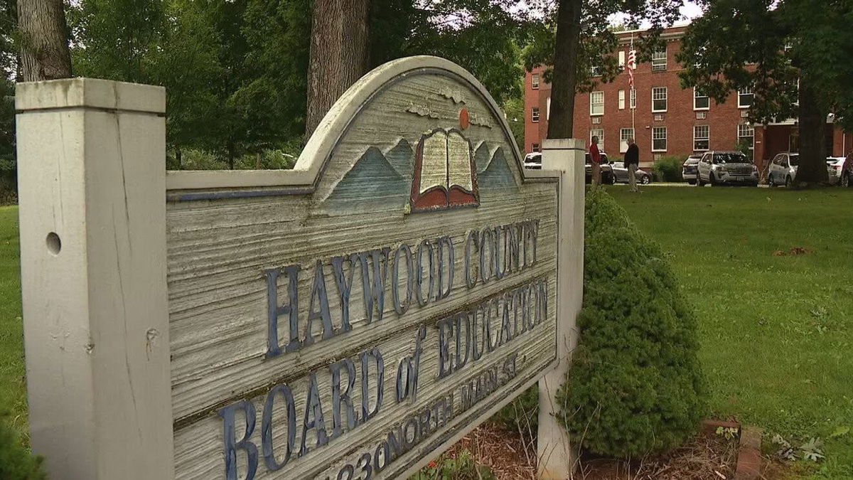 <i>WLOS</i><br/>During a Haywood County Schools' Board of Education emergency meeting Saturday