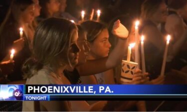 Dozens of Phoenixville Area High School students gathered to remember 16-year-old Norman Inferrera.