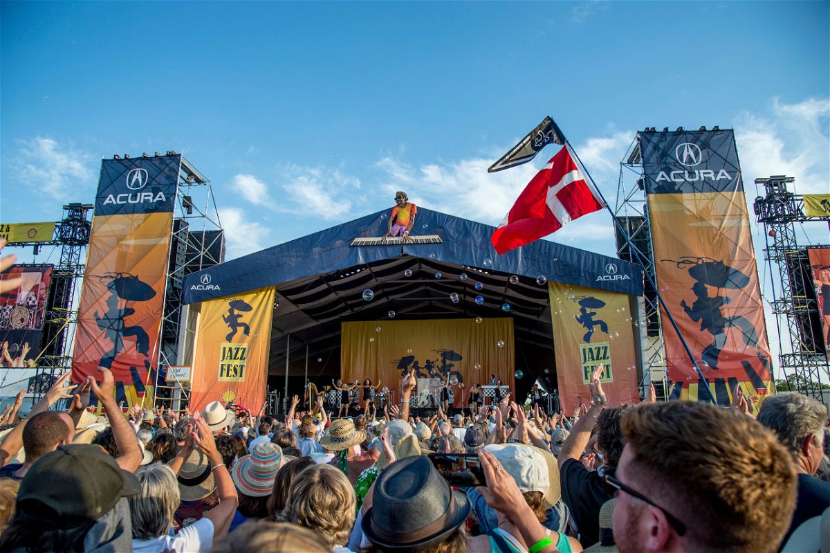 <i>Amy Harris/Invision/AP</i><br/>Rising cases of Covid-19 in Louisiana have led to the cancellation of the New Orleans Jazz Fest for the second year running