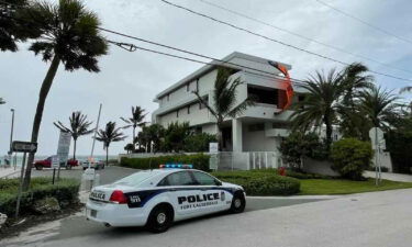 The kite surfer crashed into the north side of the home