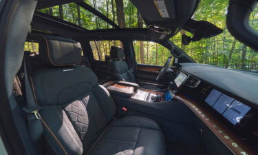 The Jeep Grand Wagoneer has a surprising level of technology throughout.