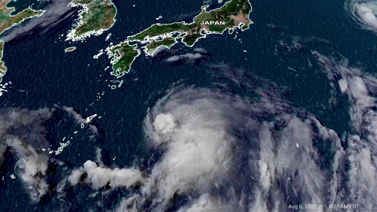 <i>CNN Weather</i><br/>Tropical Storm Mirinae is set to impact the final weekend of the Tokyo Olympics.