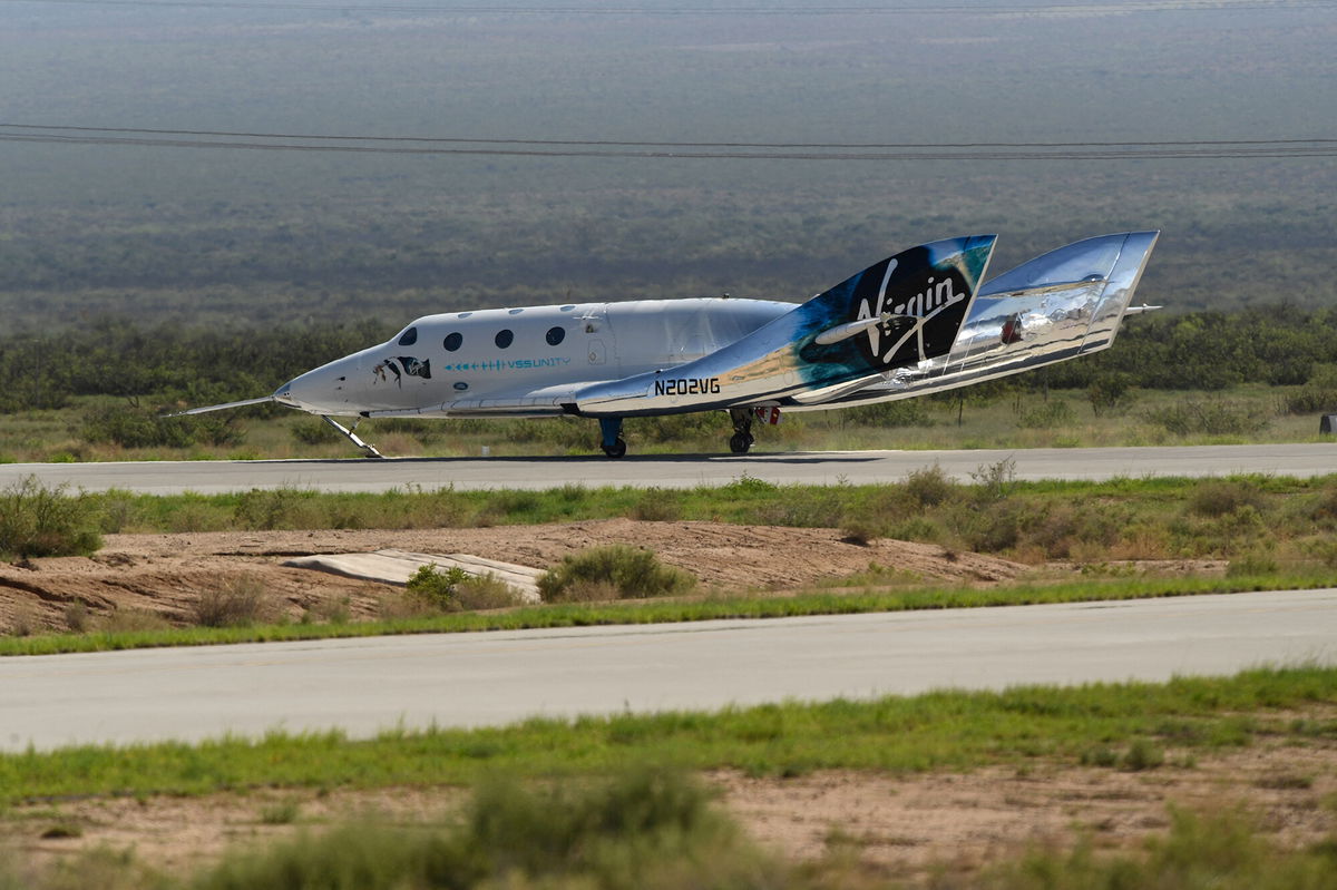 <i>Patrick T. Fallon/AFP/Getty Images</i><br/>Virgin Galactic