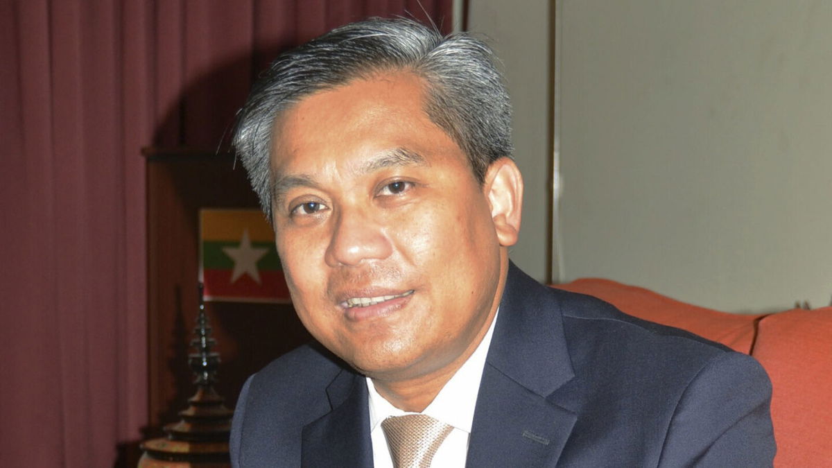 <i>Kyodo News/Getty Images</i><br/>Two Myanmar citizens have been charged in New York with allegedly plotting to kill or injure Myanmar's ambassador to the United Nations
