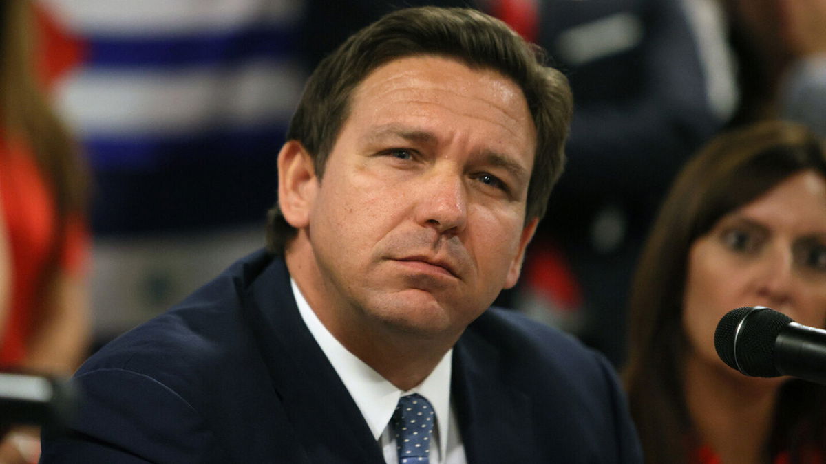 <i>Joe Raedle/Getty Images</i><br/>Florida Gov. Ron DeSantis’s office