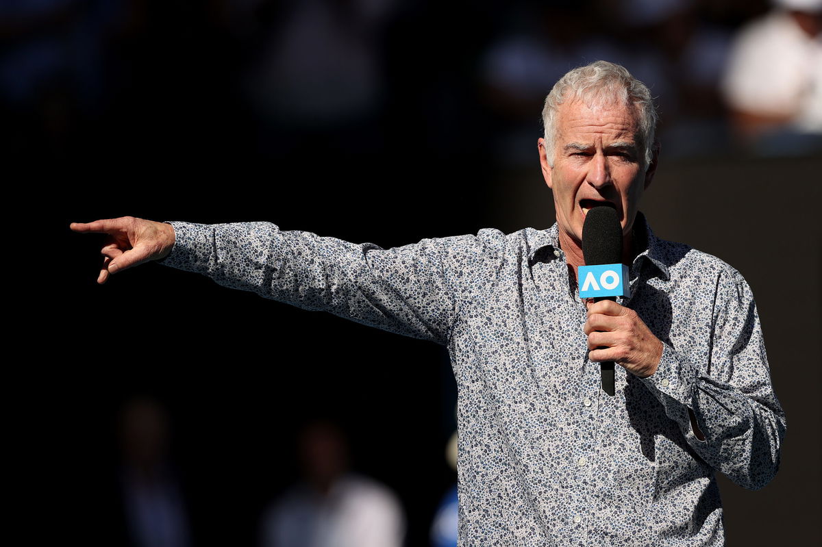 <i>Clive Brunskill/Getty Images AsiaPac/Getty Images</i><br/>John McEnroe