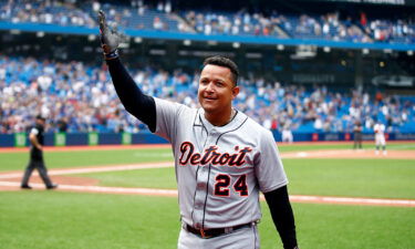 Detroit Tigers first baseman Miguel Cabrera