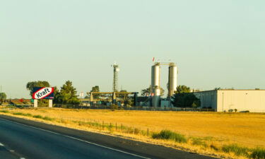 Black former Kraft Heinz employees are suing the company over claims of routine racist harassment from former co-workers and supervisors. This image shows a Kraft Foods cheese Factory in Tulare