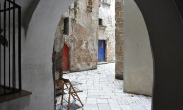 The old city is a maze of narrow streets.