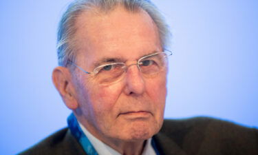 Former IOC President Jacques Rogge looks on during the 132nd session of the International Olympic Committee on February 7