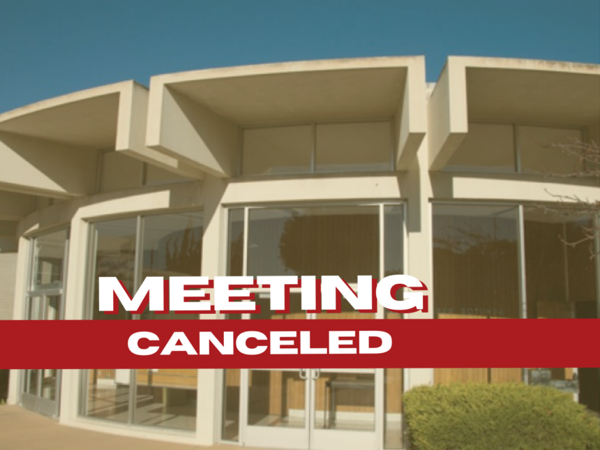 salinas meeting canceled