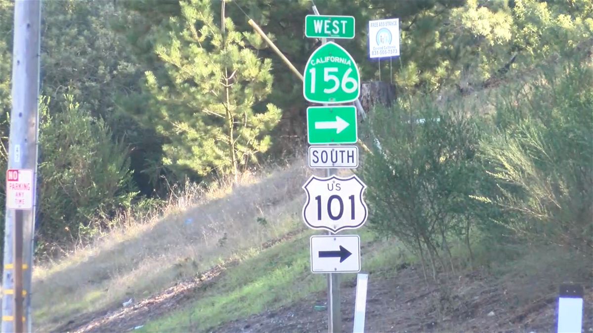101 South and 156 West Signs