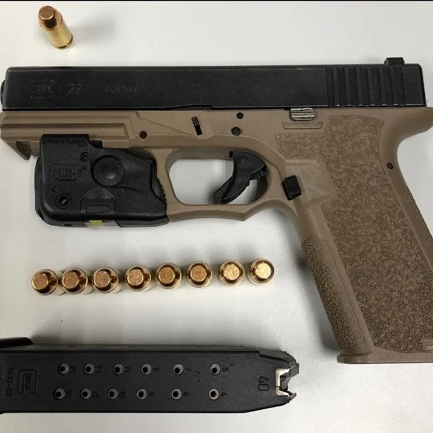 Gun and ammunition found in suspect's home during search warrant on Wednesday September 22, 2021