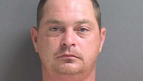 <i>Volusia County Sheriff's Office via WESH</i><br/>Steven Parsonsis accused of shooting the family dog while he was intoxicated during a domestic dispute