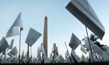 The "In America: Remember" public art installation in Washington