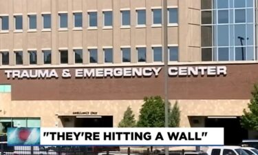 The problem is there are fewer employees to take care of those patients. The pandemic has overwhelmed America's health systems and hospitals are losing staff left and right.