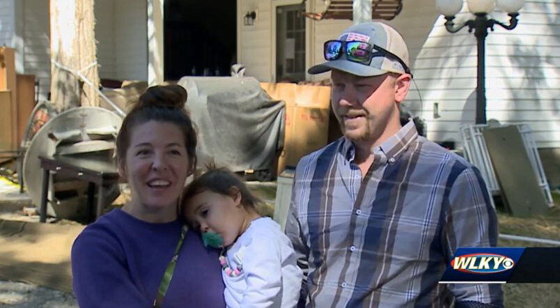 <i>WLKY</i><br/>Chas and Melissa Johnson adopted their daughter Lilah in 2019 and want to adopt another child. They held a yard sale to raise money to defray expenses.