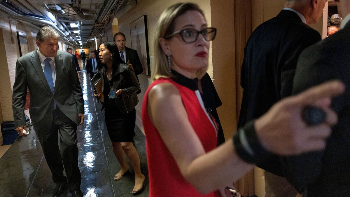 Patience wanes as Democrats demand Sinema and Manchin reveal views on Biden agenda …