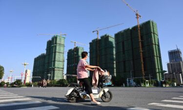 Evergrande housing complex in Zhumadian