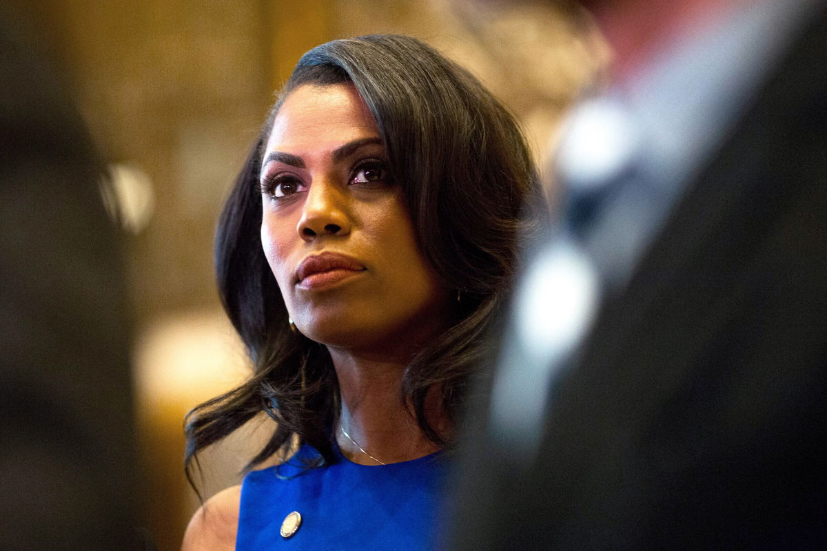 <i>DOMINICK REUTER/AFP/Getty Images</i><br/>Omarosa Manigault