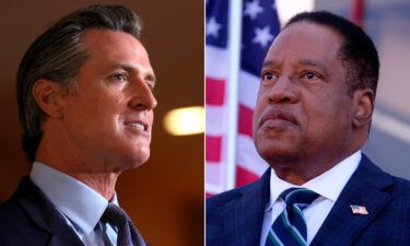 California voters are heading to the polls today to decide whether to remove Democratic Gov. Gavin Newsom. Conservative talk radio host Larry Elder is the candidate most likely to replace Newsom if the recall is successful.