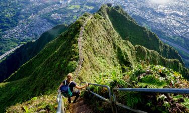 Hawaii's famous Haiku Stairs