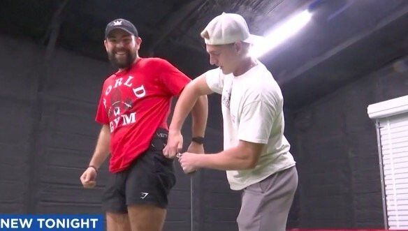 <i>WALA</i><br/>Pensacola native Dalton Musselwhite is living his best life. Working out twice a day -- he loves to feel the burn.