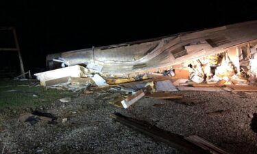 Damage from a wave of tornados near Kansas City