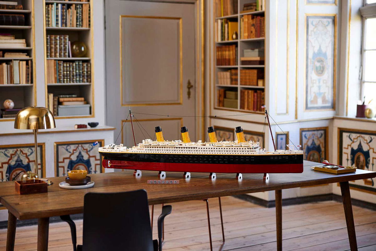 LEGO to release a 9,090-piece scale model of the Titanic – its biggest set  ever