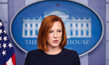 White House press secretary Jen Psaki