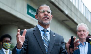 Democratic Rep. Anthony Brown announced Monday that he will run for Maryland attorney general in 2022.  Brown is shown here at a news conference with fellow members of the Maryland congressional delegation in Baltimore in May.