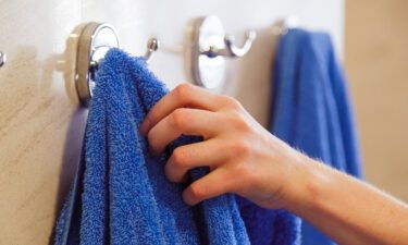 Keep your towels hung and aired out -- they can spread all sorts of nasty things if they stay damp between uses.
