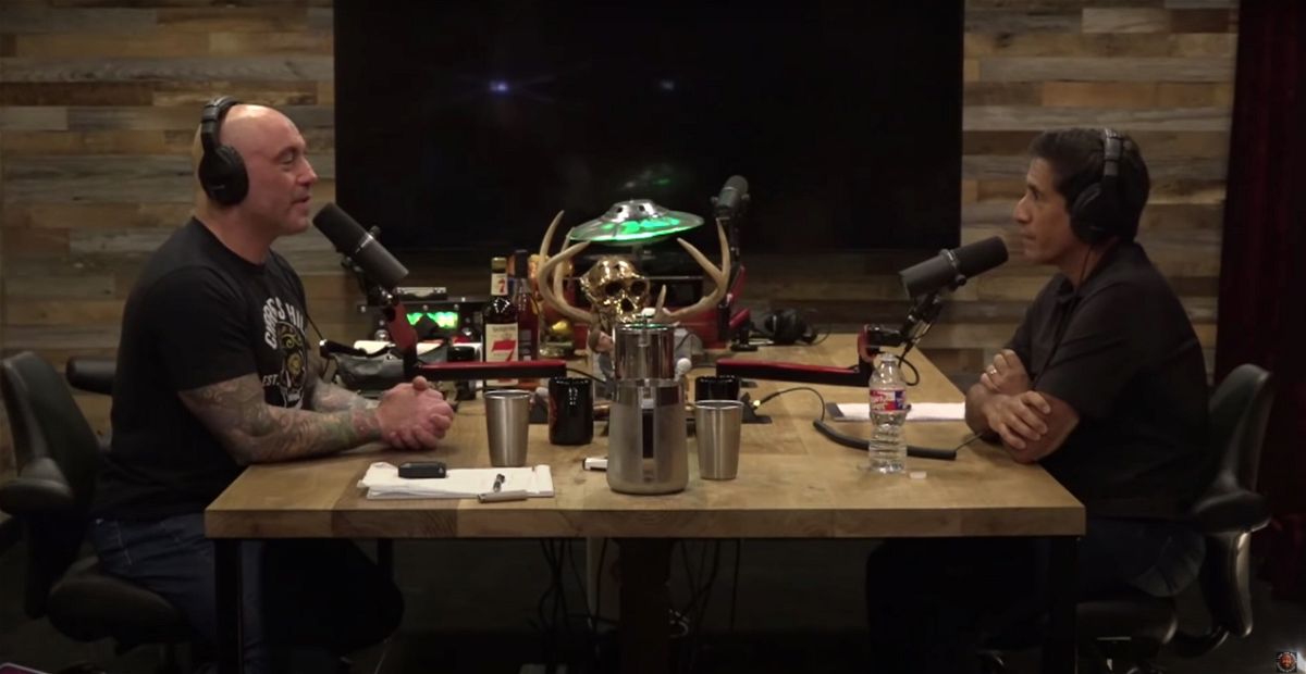 <i>From Joe Rogan Experience Podcast</i><br/>Dr. Sanjay Gupta sat down with Joe Rogan for three hours to speak with him about Covid-19 and vaccines on his podcast.