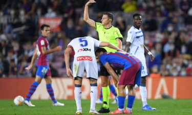 Sergio Aguero was replaced at half-time after suffering chest discomfort.