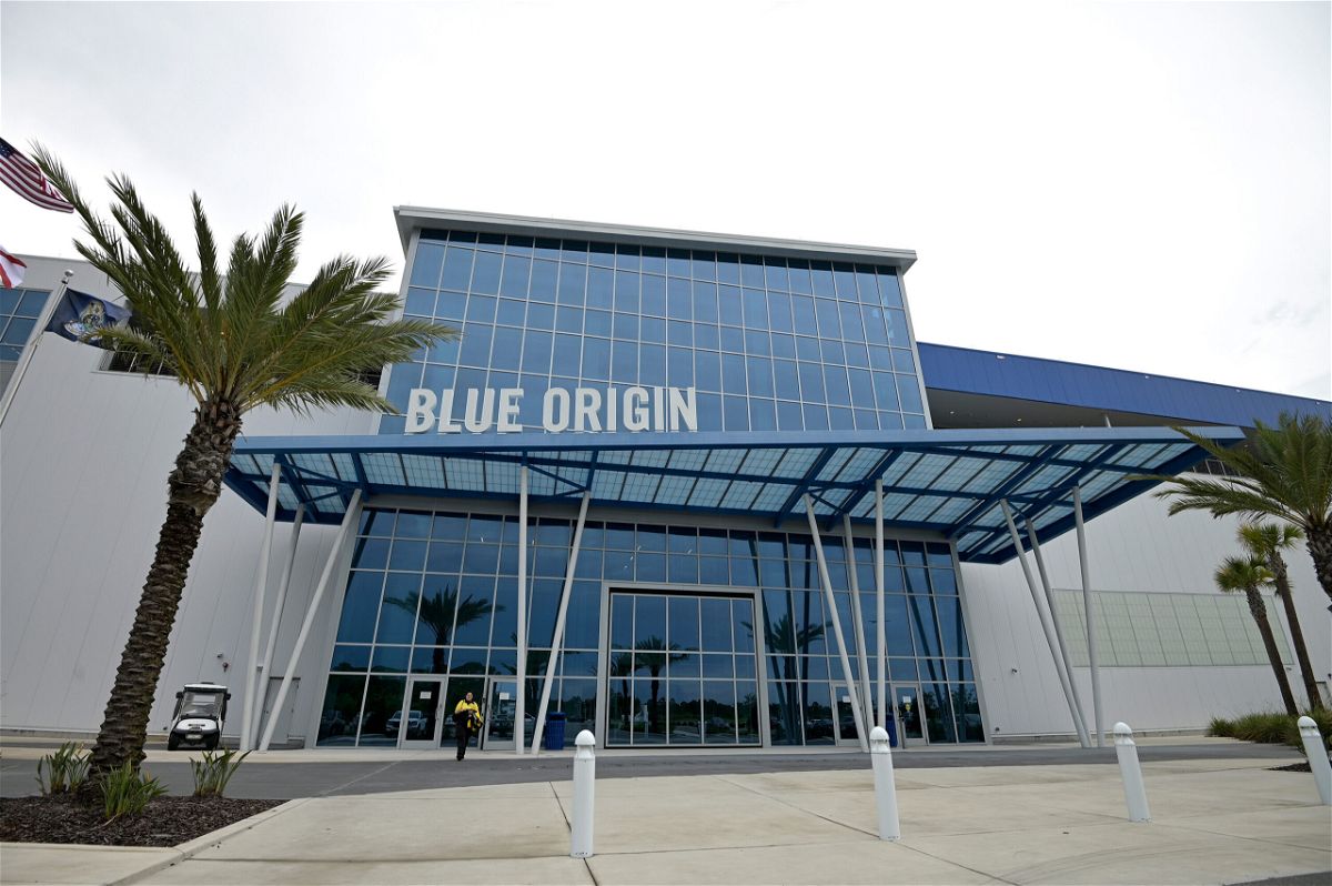<i>Phelan M. Ebenhack/AP</i><br/>A group of 21 current and former employees at Blue Origin
