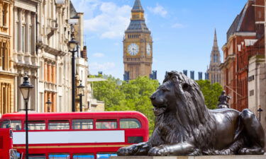 There are four "Landseer Lions" in London's Trafalgar Square.