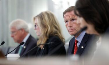 Senator Richard Blumenthal grilled Facebook Head of Global Safety Antigone Davis during a hearing on the company's impact on young users lsat week.