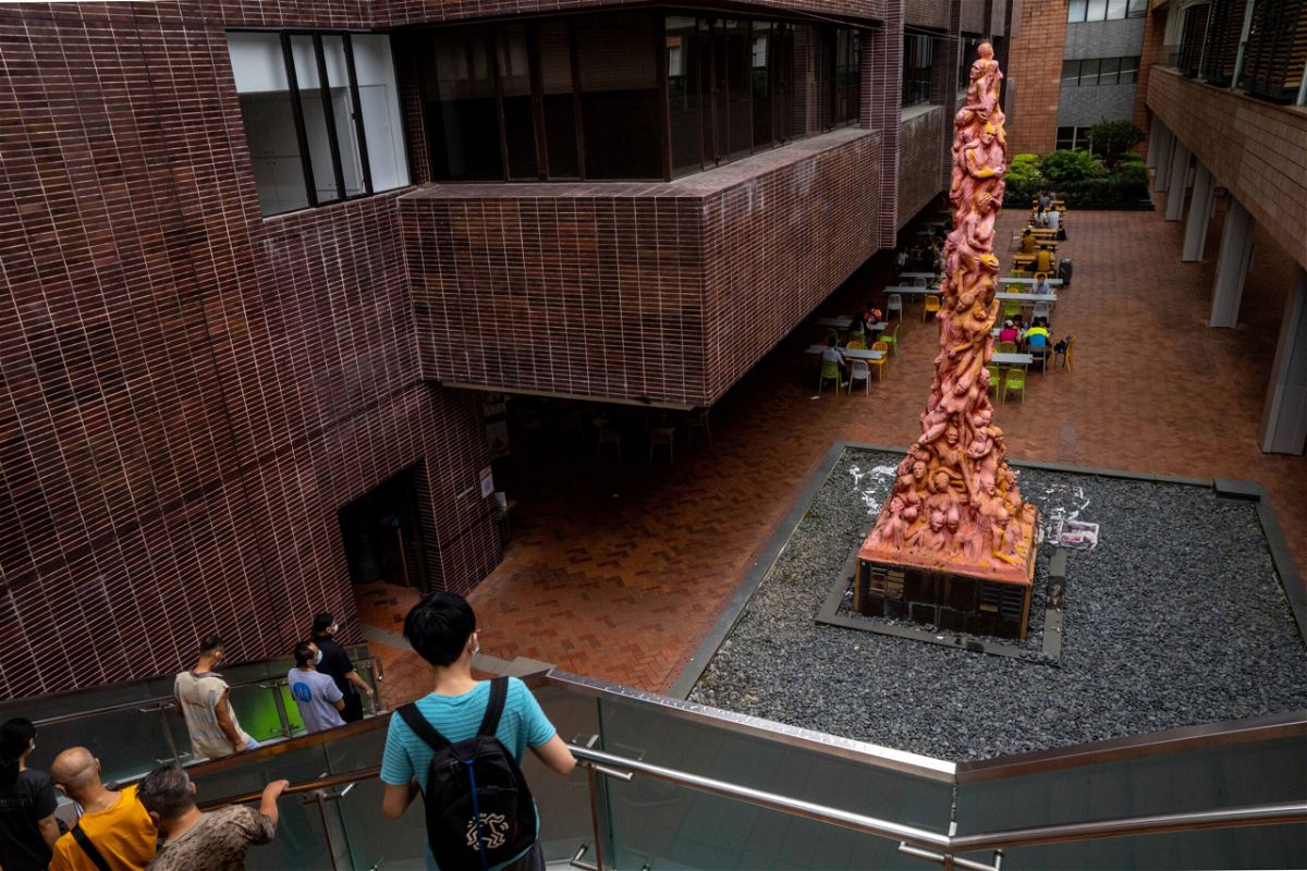 <i>Katherine Cheng/SOPA Images/LightRocket/Getty Images</i><br/>The University of Hong Kong will remove the famous 