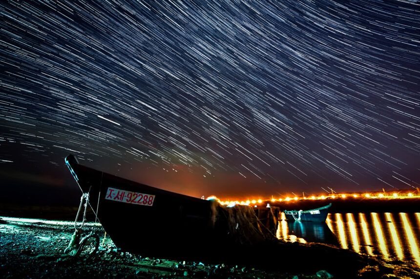 Draconid meteor shower in Russian Far East