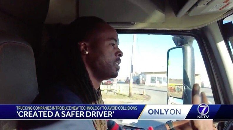 <i>KETV</i><br/>KETV Newswatch 7 rode with over-the-road driver Kameron Cayson as Hill Brothers demonstrated some that technology
