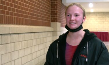 Addie Albrecht won the Class A state title in diving in front of her mother who is diagnosed with stage for cancer.