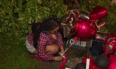 Loved ones and friends of Christopher Walls turned out to remember the teen who died after being chased by police.